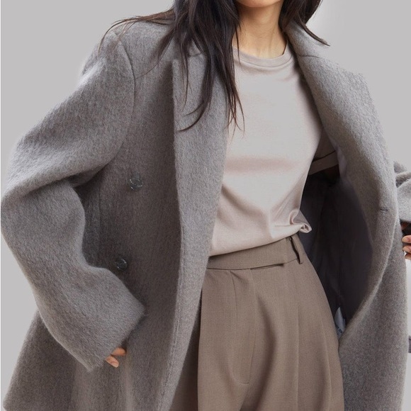 FRANKIE SHOP MABEL BLAZER, 2 boutons manquants OS oversize - Picture 9 of 12